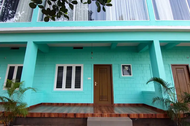 Front verandah of the Capsule Villa