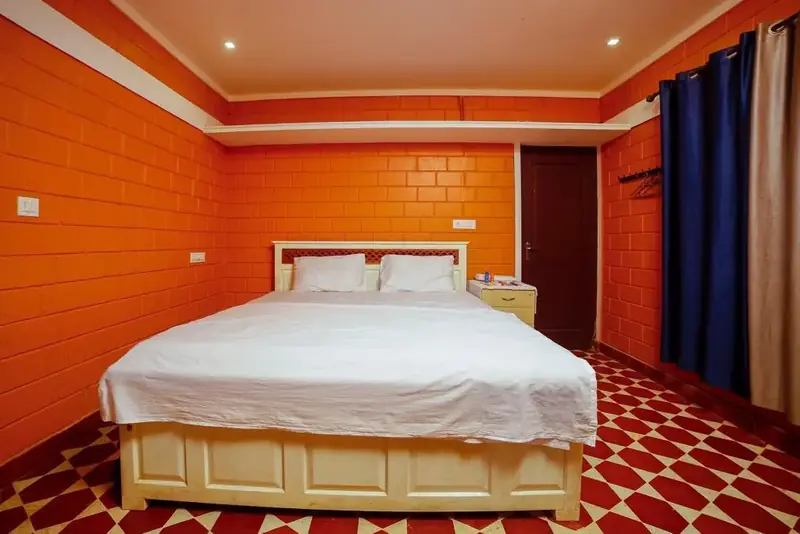 Bedroom in the Heritage Villa family cottage
