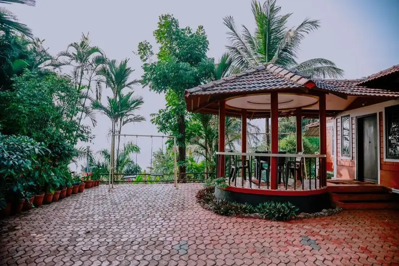 Gazebo sit-out of the Heritage Villa
